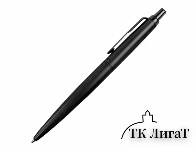 Ручка шариковая PARKER "Jotter XL Monochrome Black BT", корпус черный, нержавеющая сталь, синяя, 2122753