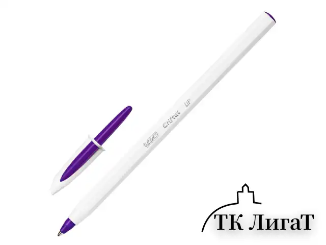 Ручки шариковые BIC "Cristal Up Fun", НАБОР 4 ЦВЕТА (салатовый, розовый, фиолетовый, голубой), узел 1 мм, линия 0,32 мм, блистер, 949870