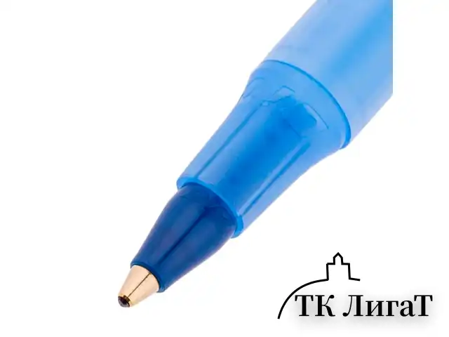 Ручки шариковые BIC "Round Stic", НАБОР 4 шт., СИНИЕ, узел 1 мм, линия письма 0,32 мм, пакет, 944176