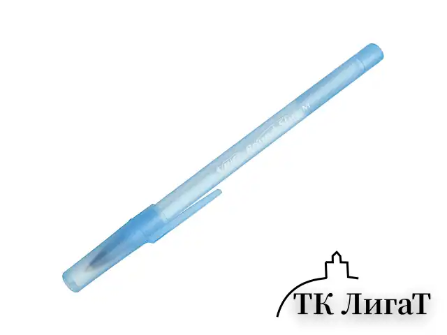 Ручки шариковые BIC "Round Stic", НАБОР 4 шт., СИНИЕ, узел 1 мм, линия письма 0,32 мм, пакет, 944176