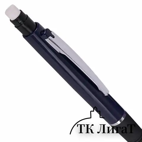 Набор BRAUBERG "Modern": механический карандаш, корпус синий + грифели НВ, 0,5 мм, 12 штук, блистер, 180335