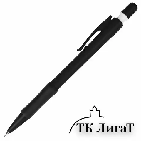 Карандаш механический 0,5 мм, BRAUBERG "Nova", ластик, резиновый грип, корпус ассорти, 180397