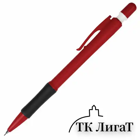 Карандаш механический 0,5 мм, BRAUBERG "Nova", ластик, резиновый грип, корпус ассорти, 180397