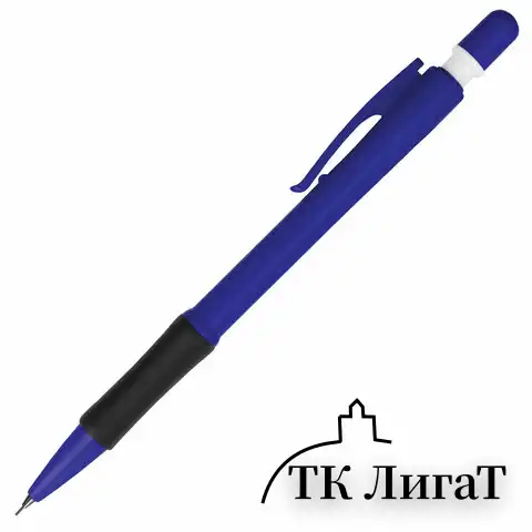 Карандаш механический 0,5 мм, BRAUBERG "Nova", ластик, резиновый грип, корпус ассорти, 180397
