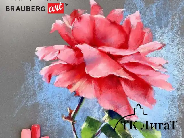 Пастель сухая художественная BRAUBERG ART CLASSIC, 36 цветов, круглое сечение, 181455