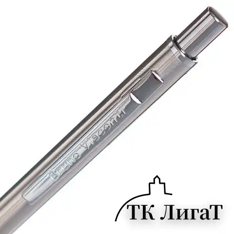 Карандаш механический 0,5 мм, BRUNO VISCONTI SlimGraphix, металлический корпус, ластик, 21-0031