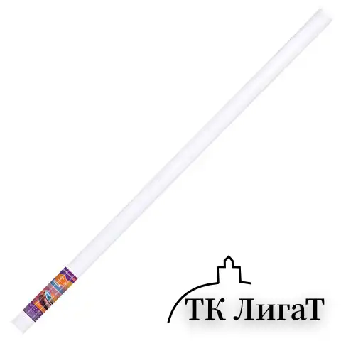 Холст в рулоне BRAUBERG ART DEBUT, 2x3 м, 280 г/м2, грунтованный, 100% хлопок, мелкое зерно, 191639