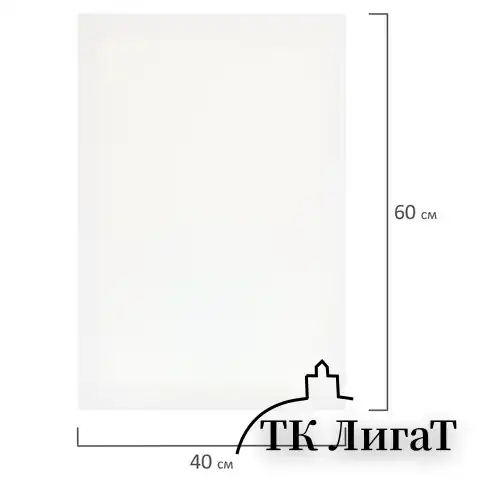 Холст на подрамнике BRAUBERG ART DEBUT, 40х60см, 280 г/м2, грунт, 100% хлопок, мелкое зерно, 191644