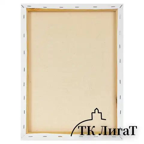 Холсты на подрамнике BRAUBERG ART DEBUT, НАБОР 3шт, 280г/м, грунт, 100% хлопок, мелкое зерно, 191649