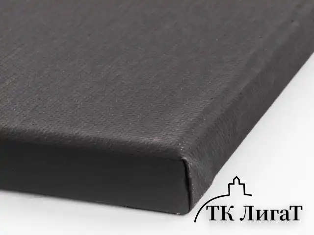 Холст на подрамнике черный BRAUBERG ART CLASSIC, 40х50см, 380 г/м, хлопок, мелкое зерно, 191651