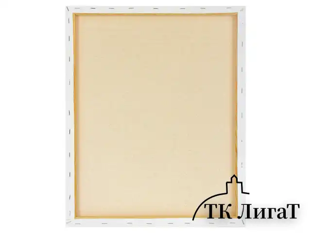 Холст на подрамнике BRAUBERG ART CLASSIC, 50х60 см, 420 г/м2, 45% хлопок 55% лен, среднее зерно, 191659