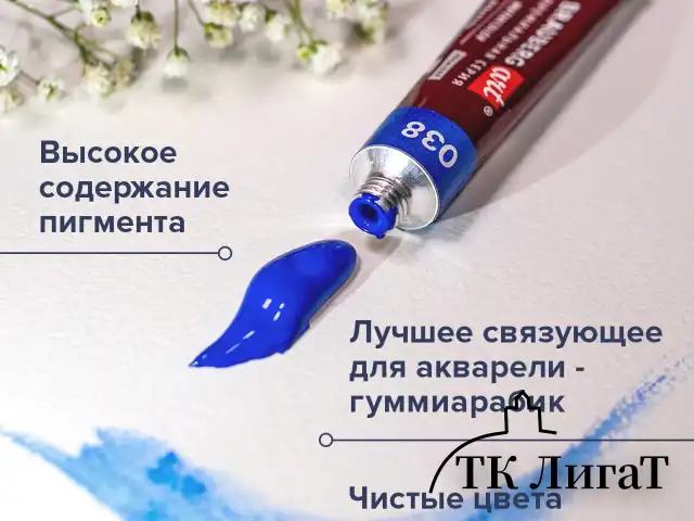 Акварель художественная в тубах НАБОР 12 цветов по 12 мл, BRAUBERG ART PREMIERE, 191766
