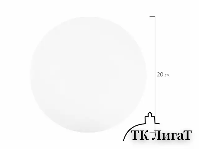 Холсты на подрамнике 3 шт., круглые 20, 30, 40 см, грунтованные, 380 г/м2, 100% хлопок, BRAUBERG ART, 192330