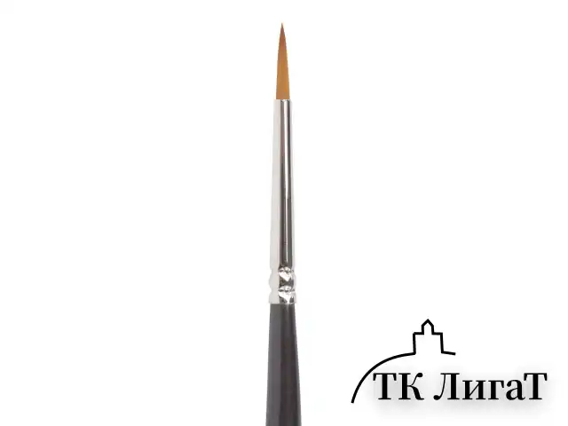 Кисть художественная проф. BRAUBERG ART CLASSIC, синтетика мягкая под колонок, кругл, № 2, кор руч, 200687