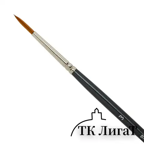 Кисти художественные набор 5 шт., синтетика, BRAUBERG ART CLASSIC, № 1-12, 200960