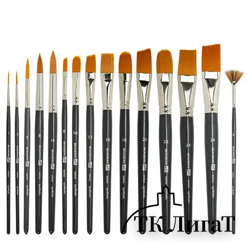 Кисти художественные набор 15 шт., синтетика, BRAUBERG ART CLASSIC, 200962