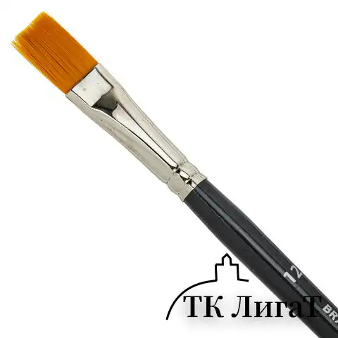 Кисти художественные набор 12 шт. в черном пенале, синтетика, BRAUBERG ART CLASSIC, № 0-14 + веерная, 200966