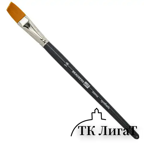 Кисти художественные набор 12 шт. в черном пенале, синтетика, BRAUBERG ART CLASSIC, № 0-14 + веерная, 200966