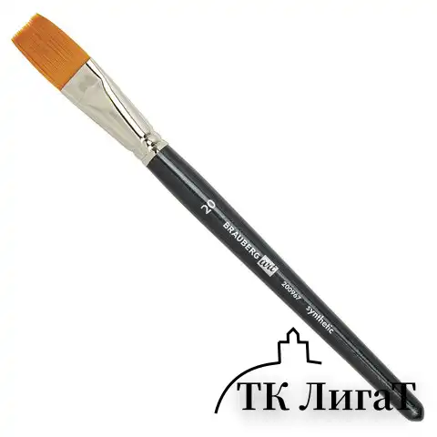 Кисти художественные набор 12 шт. в черном пенале, синтетика, BRAUBERG ART CLASSIC, № 0-20, 200967