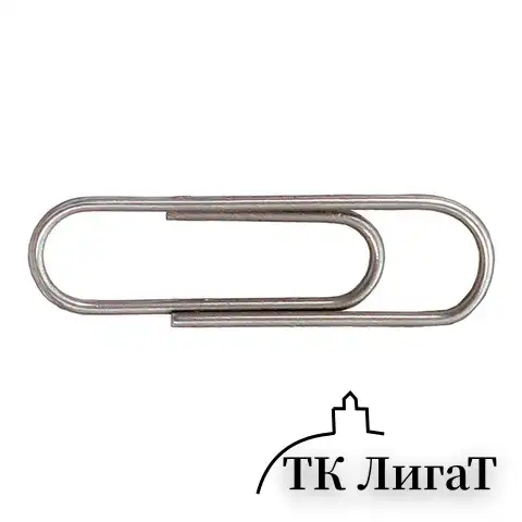 Скрепки STAFF "EVERYDAY", 22 мм, металлические, 100 шт., в картонной коробке, Россия, 220302