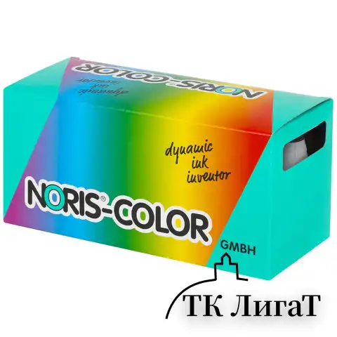 Краска штемпельная NORIS, черная, 25 мл, (унив. для глянц. бумаги, металла, пластмасс и т.д.), 191Ач