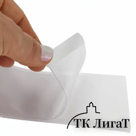 Карманы самоклеящиеся на корешок папки 50 мм (191х35 мм), КОМПЛЕКТ 5 шт., BRAUBERG, 224073