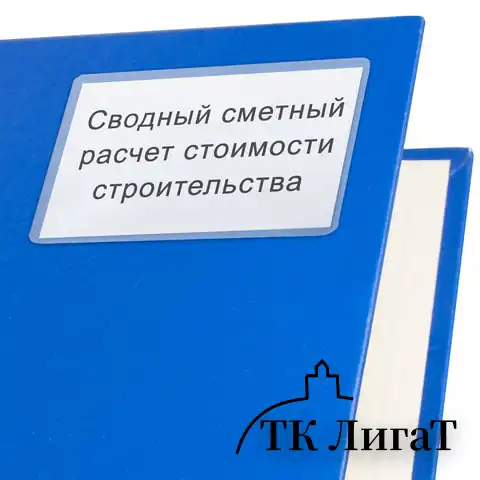 Карманы самоклеящиеся под визитные карточки (65х98 мм), КОМПЛЕКТ 5 шт., BRAUBERG, 224076