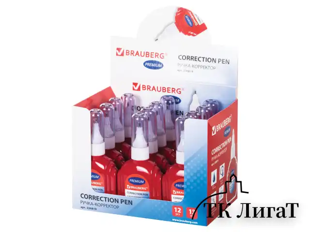Ручка-корректор BRAUBERG, 13 мл, металлический наконечник, 226819