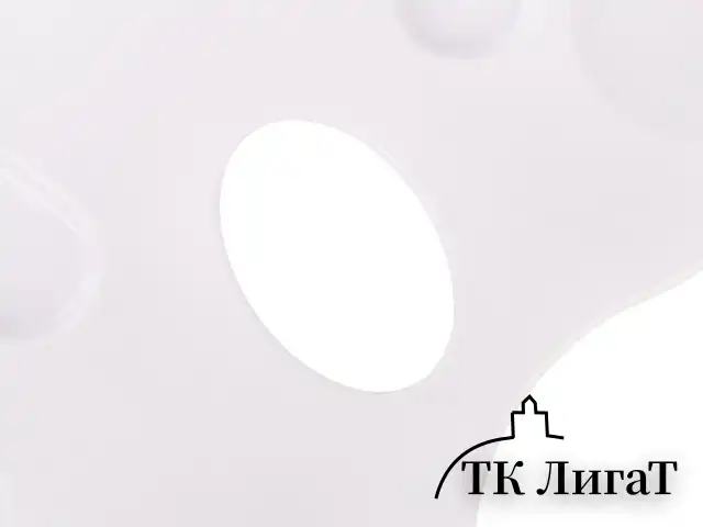 Палитра для рисования ПИФАГОР белая, пластиковая, овальная, 20 ячеек, 227808