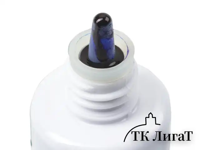 Краска штемпельная BRAUBERG PROFESSIONAL, clear stamp, синяя, 30 мл, на водной основе, 227981