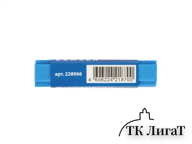 Ластик BRAUBERG "X-Erase", 68х15х15 мм, цвет ассорти, экологичный ПВХ, 228066