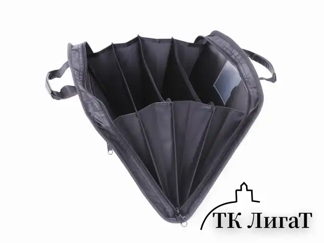 Папка-портфель пластиковая BRAUBERG А4+ (375х305х60 мм), 4 отделения, 2 кармана, серая, 228685