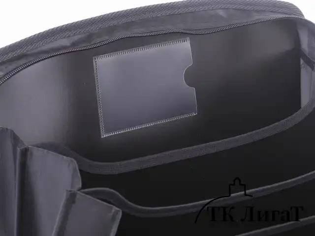 Папка-портфель пластиковая BRAUBERG А4+ (375х305х60 мм), 4 отделения, 2 кармана, серая, 228685