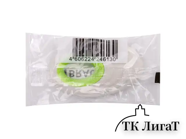 Ластик большой BRAUBERG "Fruity", 65х40х13 мм, белый, пластиковый держатель ассорти, 228721