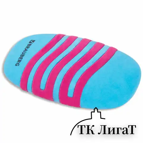 Ластик BRAUBERG "Mix Pro", 58х33х13 мм, цвет ассорти, 228722