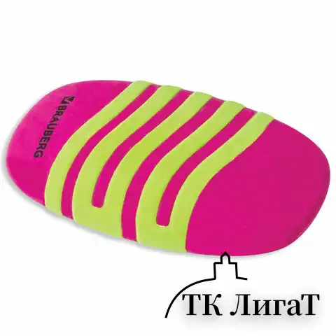 Ластик BRAUBERG "Mix Pro", 58х33х13 мм, цвет ассорти, 228722