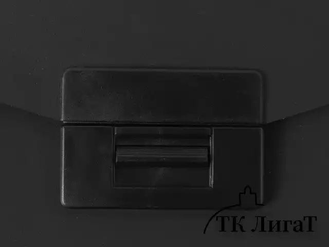 Портфель пластиковый STAFF А4 (320х225х36 мм), без отделений, черный, 229241