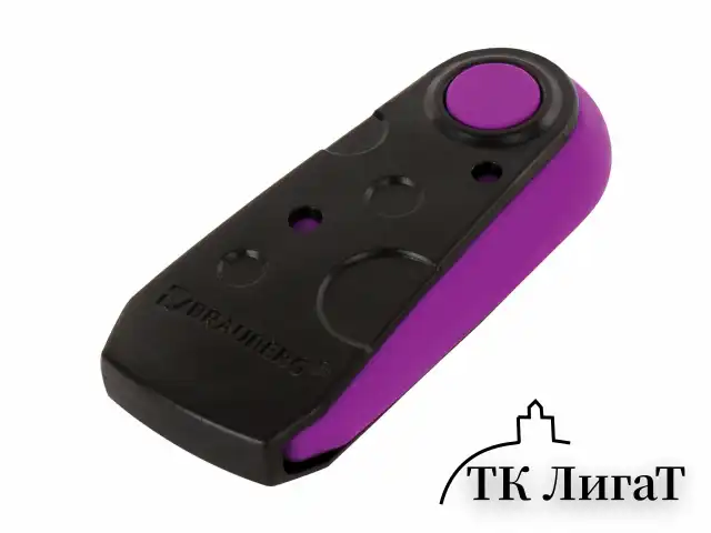 Ластик BRAUBERG "ULTRA COLOR", 57х24х15 мм, ассорти, черный пластиковый футляр, 229562