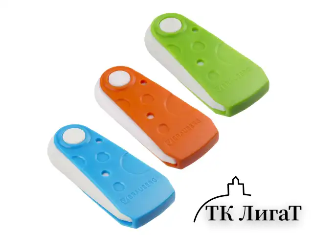 Набор ластиков BRAUBERG "FRUITY" 3 шт., 57х24х15 мм, белые, пластиковый футляр ассорти, 229563