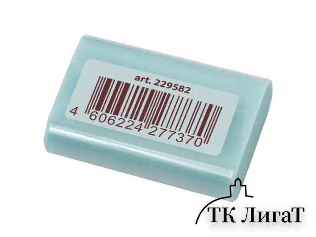 Ластик BRAUBERG "Pastel", 37х24х11мм, ассорти пастельных цветов, экологичный ПВХ, 229582