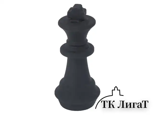 Ластики фигурные ЮНЛАНДИЯ "Шахматы" НАБОР 6 шт., черно-белые, 229593.