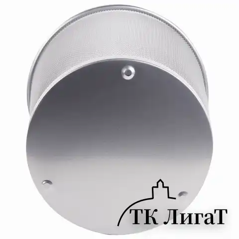 Корзина для бумаг, БОЛЬШАЯ, 20 л, металлическая, серебристая, BRAUBERG "Germanium", 231957