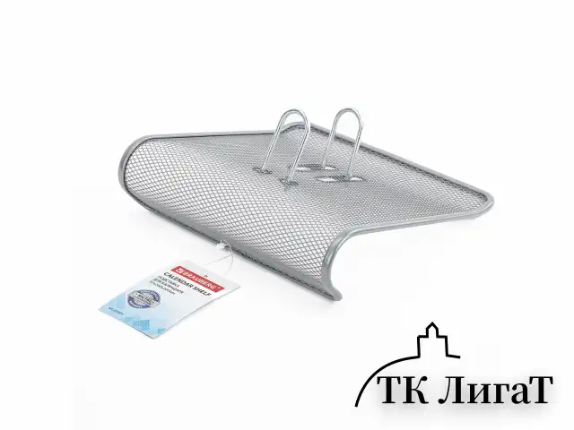 Подставка для календаря большая BRAUBERG "Germanium", металлическая, 57х200х200 мм, серебристая, 231973