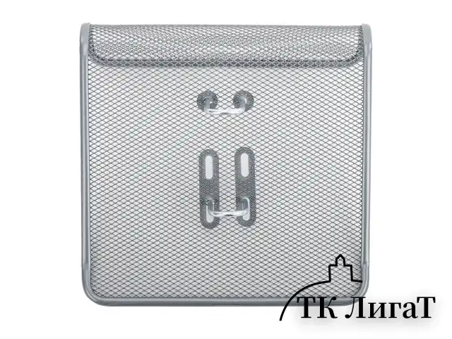Подставка для календаря большая BRAUBERG "Germanium", металлическая, 57х200х200 мм, серебристая, 231973