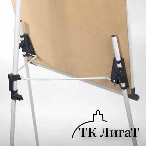 Доска-флипчарт магнитно-маркерная 70x100 см, на треноге, 2х3 OFFICE, (Польша), TF01