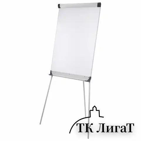 Доска-флипчарт магнитно-маркерная 70x100 см, на треноге, 2х3 OFFICE, (Польша), TF01
