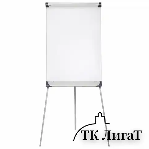 Доска-флипчарт магнитно-маркерная 70x100 см, на треноге, 2х3 OFFICE, (Польша), TF01
