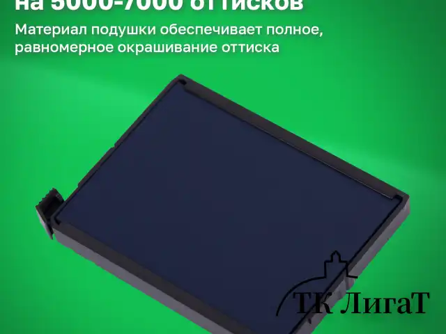 Оснастка для штампа, размер оттиска 60х40 мм, синий, TRODAT 4927, подушка в комплекте, 53117