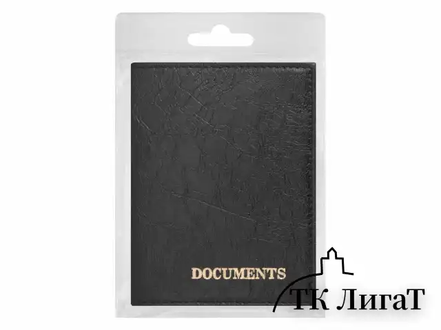 Обложка для автодокументов STAFF "Profit", экокожа, "DOCUMENTS", черная, 237181