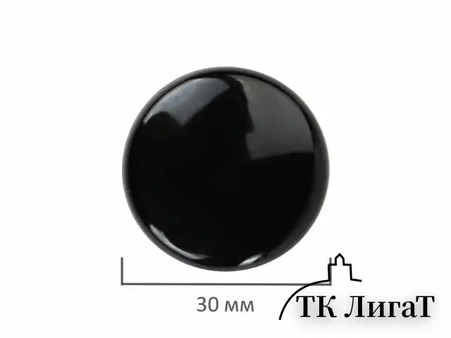 Магниты BRAUBERG "BLACK&WHITE" УСИЛЕННЫЕ 30 мм, НАБОР 10 шт., черные/белые, 237468